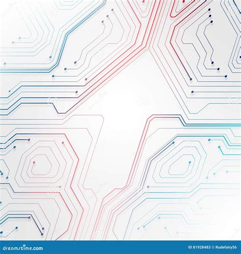 Background Conceptual Image of Digital Arrow Symbol Stock Illustration