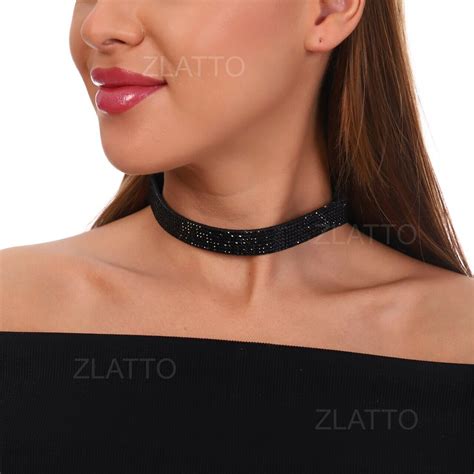 Колье-чокер. zlatto-jewelry