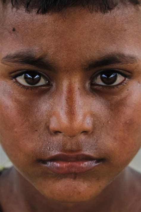 Closeup of Two Poor Indian Girls Editorial Photo - Image of face