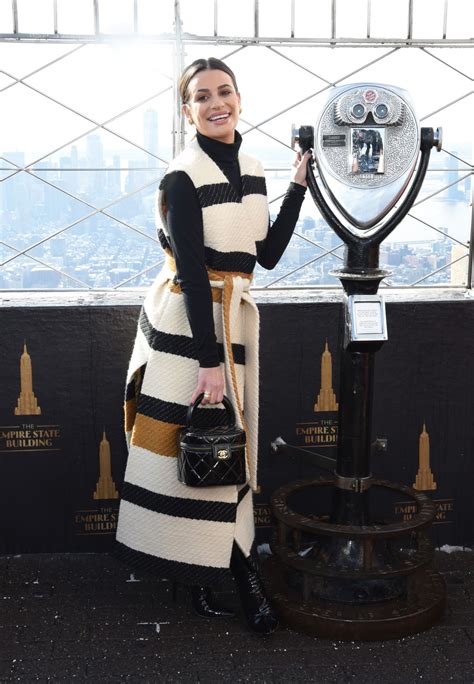 Lea Michele and Tiffany Valentine - Celebrate the 2019 Holiday Light