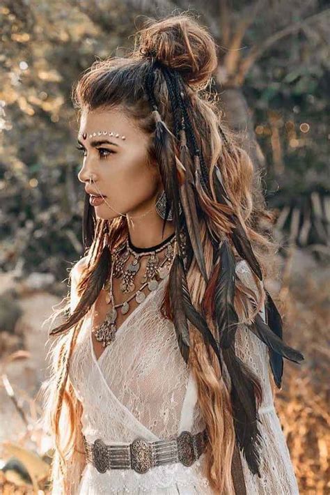 bohemian style hair