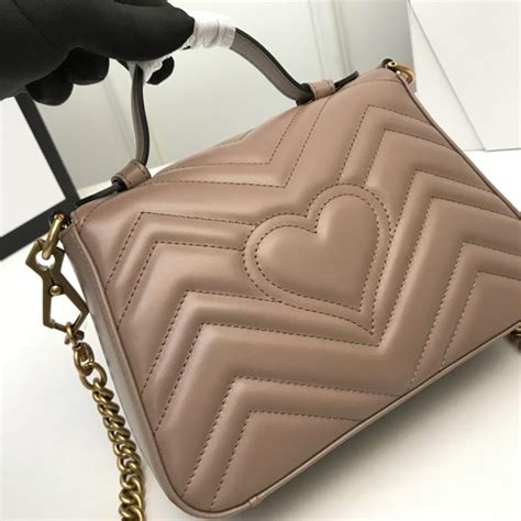 gg marmont mini top handle bag