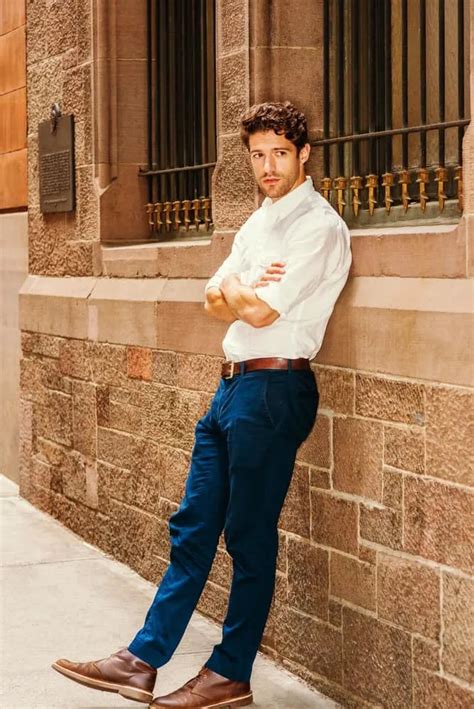 How To Wear A White Shirt With Blue Pants (Outfits, Tips) • Ready Sleek