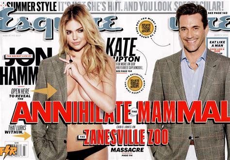 Kate Upton Topless In Esquire, Named The Lady Jon Hamm – UPROXX