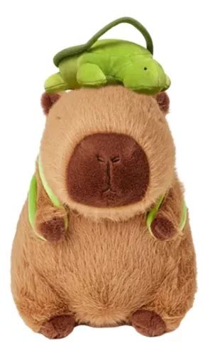 Ursinho Capivara De Mochila - Capivara Urso Pelúcia Bichos Mochila Tartaruga Realista Fofa ...