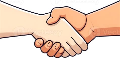 AI generated handshake clipart - png 35093409 PNG