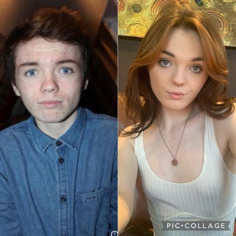 3 years HRT MTF, 1st photo taken in 2015 Vs 2022 !!! IG: Devildalia 🤯