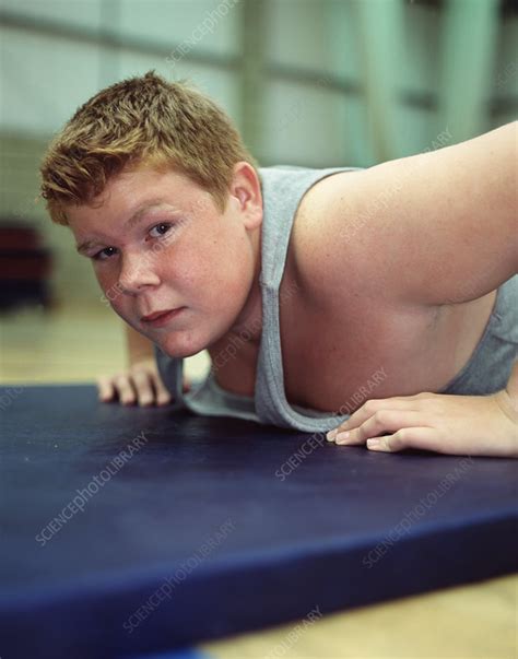 press ups stock image p science photo library