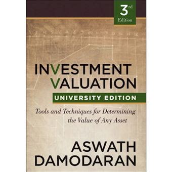 investment valuation tools  techniques  determining