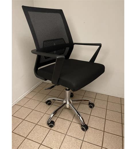 New Mesh Back Black Seat Ergonomic Task Chair - Arreola’s Office ...
