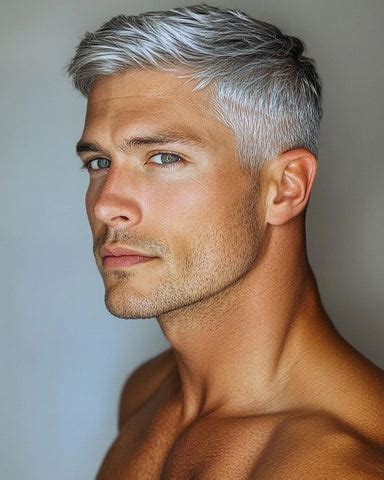 top  grey hair men trending salt  pepper hairstyles ideas