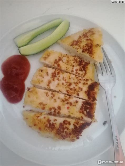 Шницель Петелинка Куриный рубленый - «Сочная курочка, быстрого ...