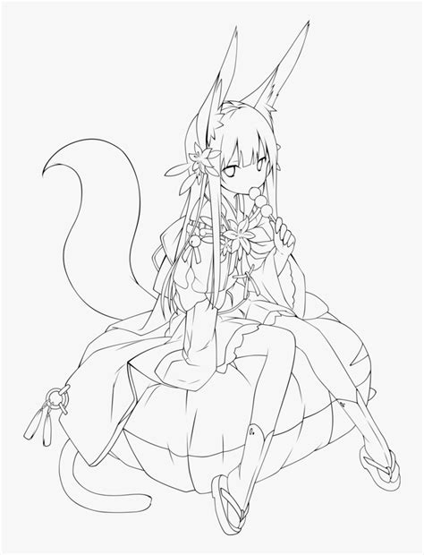 Outlines At Getdrawings Com - Anime Girl Outline Transparent, HD Png ...