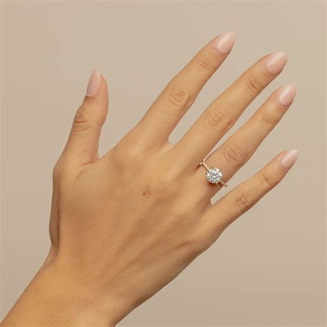 diamond round cut ring 7
