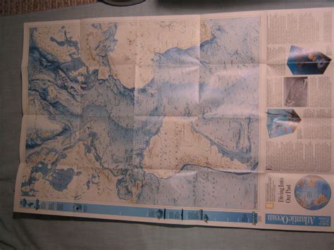 ARCTIC OCEAN FLOOR +ATLANTIC OCEAN FLOOR MAP National Geographic ...