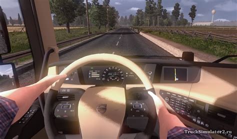 Руки на руле - мод Euro Truck Simulator 2 / ETS2