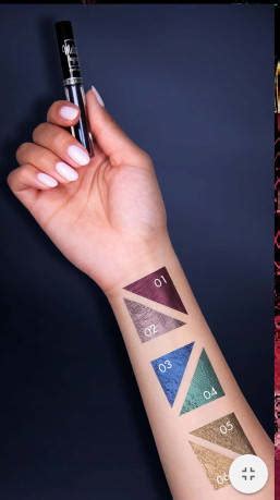 Цветная подводка для глаз Luxvisage Metal Hype Eyeliner №06 Moonlight ...