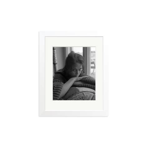 Claudia Cardinale Staring | Framed Photography