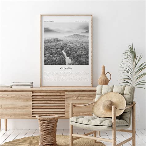 Guyana Art Print Guyana Poster Guyana Photo Guyana Wall - Etsy UK