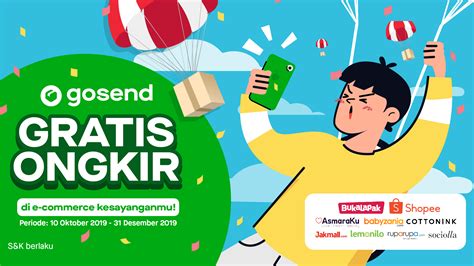 Belanja Online, Gratis Ongkir GoSend Buat Kamu! | GoSend