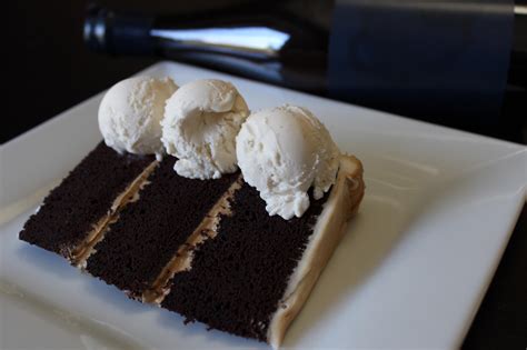 Made a stout infused cake by using an entire bottle of a bourbon barrel
