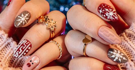 Unhas De Gel Decoradas Natal - Unhas de Gel Decoradas para o Natal: Sofisticação e Durabilidade ...