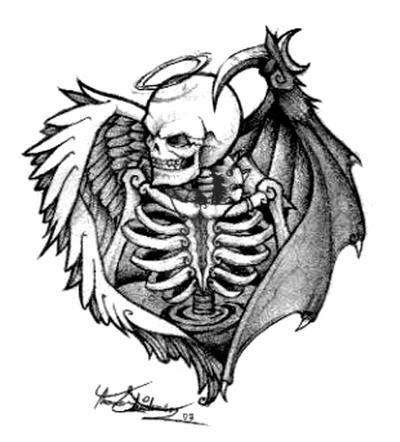 death angel tattoo  operatingthetan  deviantart