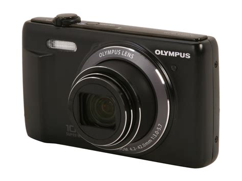 Olympus VR-340 Black 16MP Digital Camera with 10x Optical Zoom - Newegg.com