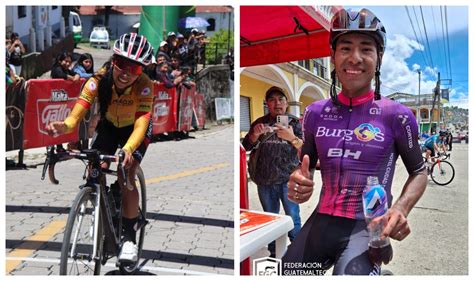 Gaby Soto y Sergio Chumil conquistan el Campeonato Nacional de Ruta 2024