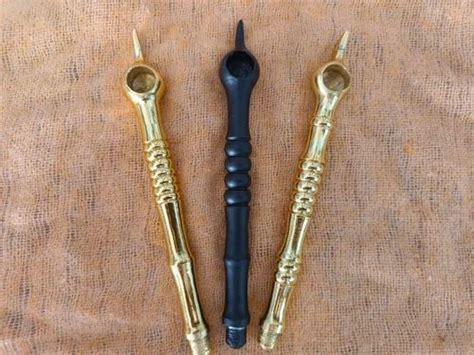 brass smoking pipe  mm  rs piece  sambhal id