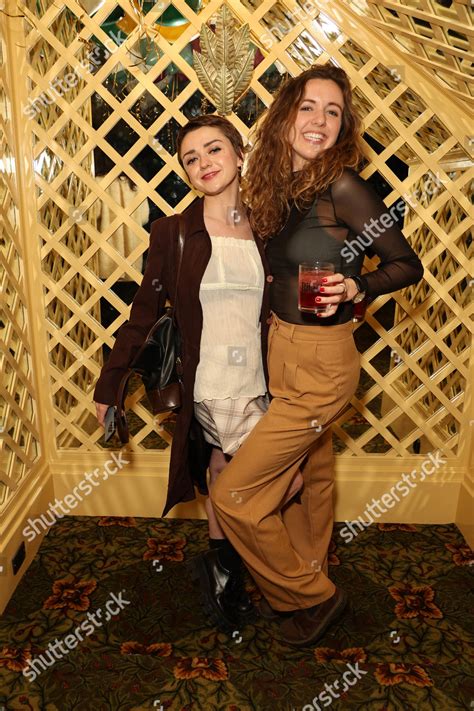 maisie williams lowri roberts editorial stock photo stock image