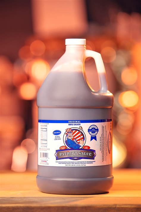 Code 3 Spices- Patriot Sauce- Original- 1gal - Collinsville BBQ Supply