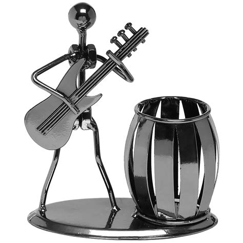 Winston Porter Jentina Tabletop Mini Guitar Rocker Statue Figurine