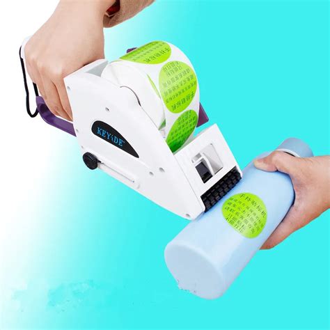 Handheld Barcode Dispenser Handheld Tag Labeling Machine Stick ...