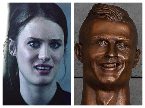 Mackenzie Davis does a mean Cristiano Ronaldo impression : r/funny