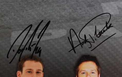 Signed 2009 Walkinshaw Racing Poster