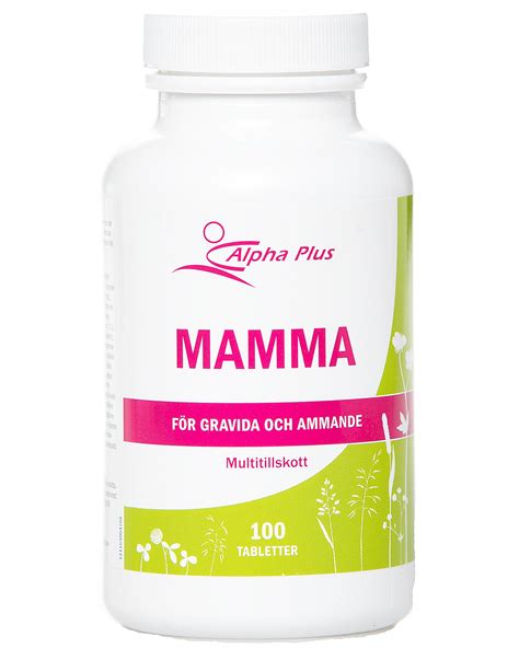 Alpha Plus Mamma Vital 100 tabletter - Tights.no
