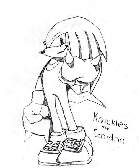 Knuckles Drawing at GetDrawings | Free download