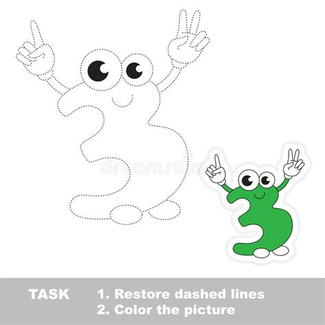 figure    traced vector trace game stock illustration