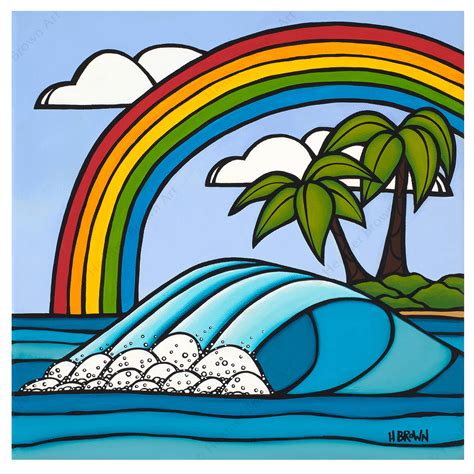 Rainbow Day - Heather Brown - Canvas Giclée - Open Edition Print
