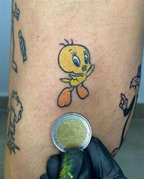 24 Tweety Bird Tattoo Ideas To Commemorate Your Childhood