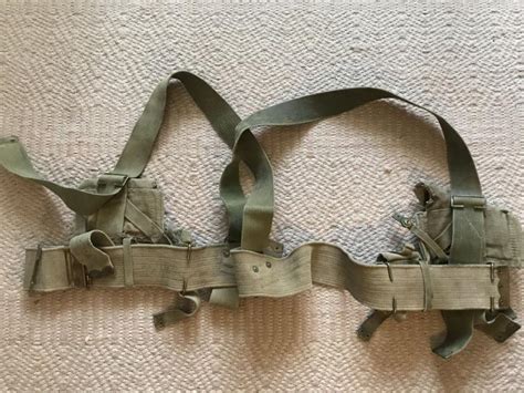 chase militaria   british  pattern webbing set