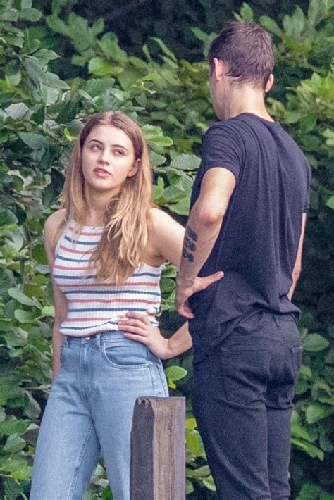 Josephine Langford - Film a Scene for "After" in Atlanta 08/07/2018 ...