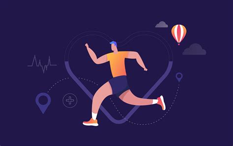 Heartbeat electrocardiogram and running man 1236592 Vector Art at Vecteezy