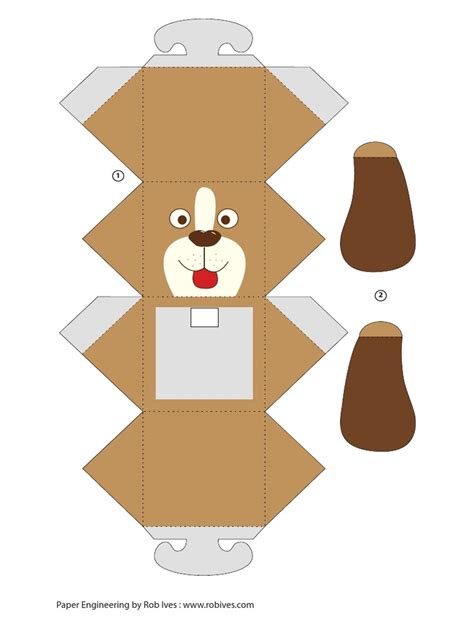 Easy Puppy Papercraft | PDF