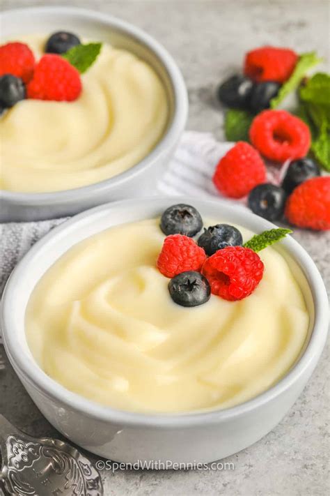 how to prepare custard at home