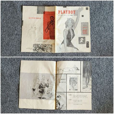 ORIGINAL PLAYBOY MAGAZINE MARILYN MONROE FIRST ISSUE DECEMBER 1953