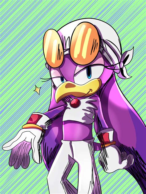 Download Wave The Swallow posing with her airboard Wallpaper