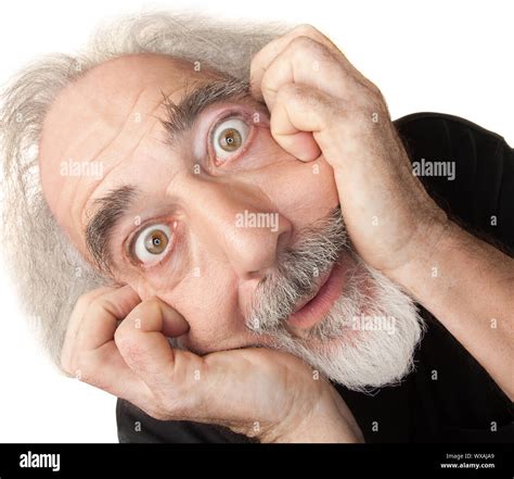 upset scared frightened senior  res stock photography  images alamy