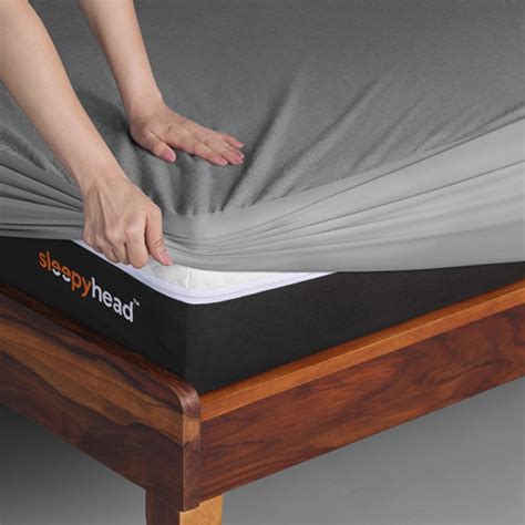 Buy Waterproof Mattress Protector for Double Bed | Sleepyhead